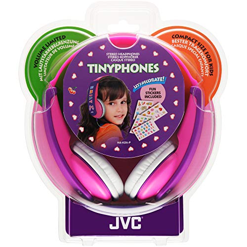 JVC HA-KD5-P-E Kinder Stereo Kopfhörer pink - 3
