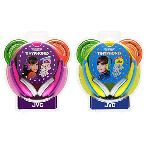 JVC HA-KD5-P-E Kinder Stereo Kopfhörer pink - 4
