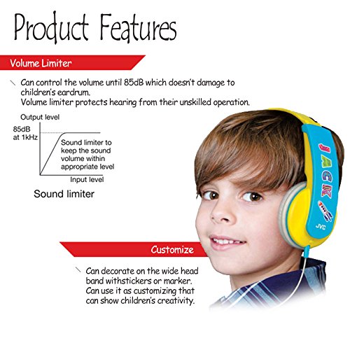 JVC HA-KD5-P-E Kinder Stereo Kopfhörer pink - 5