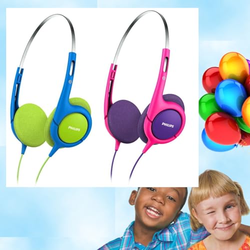Philips SHK 1031 Leichtkopfhörer für Kinder pink (Maximale Lautstärke auf 85dB begrenzt) - 3
