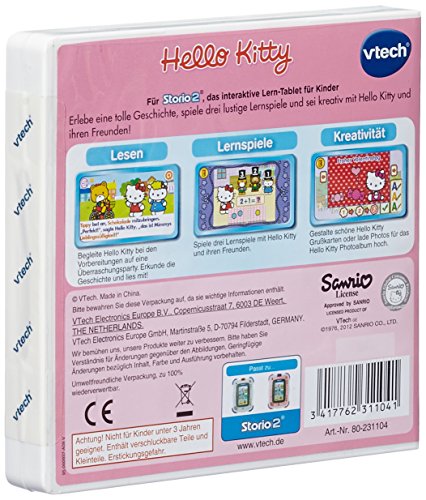 VTech 80-231104 – Lernspiel Hello Kitty (Storio 2) - 2