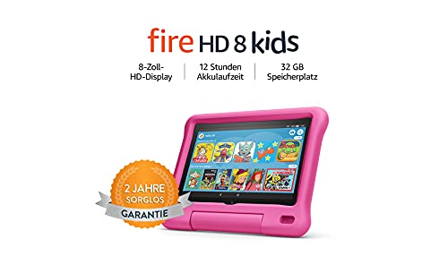 Das neue Fire HD 8 Kids Edition-Tablet, 20,3 cm (8 Zoll) HD Display, 32 GB, pinke kindgerechte Hülle - 18