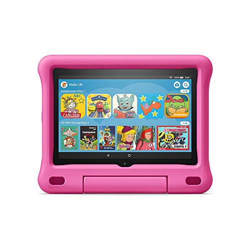 Das neue Fire HD 8 Kids Edition-Tablet, 8-Zoll-HD-Display, 32 GB, pinke kindgerechte Hülle
