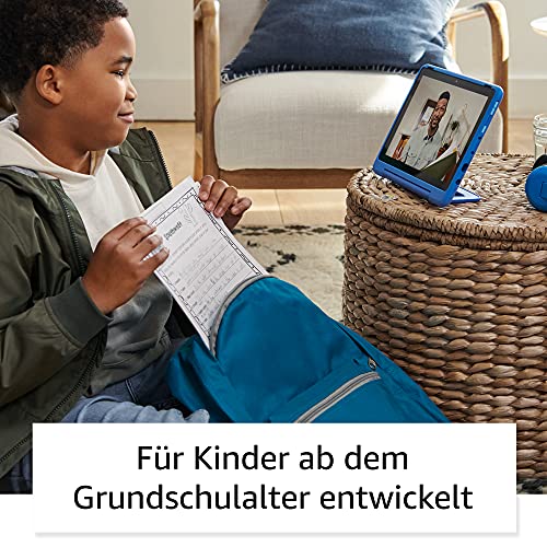 Neu: das Fire HD 10 Kids Pro-Tablet | Ab dem Grundschulalter | 25,6 cm (10,1 Zoll) großer Full-HD-Bildschirm (1080p), 32 GB, kindgerechte Hülle mit „Raumschiffe“-Design - 3